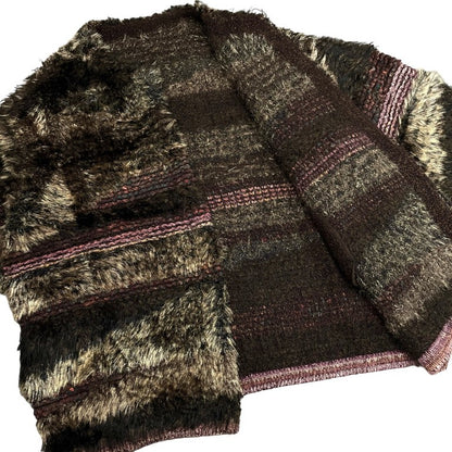 Mame Kurogouchi 22AW Mountainscape Knit Coat Size 1