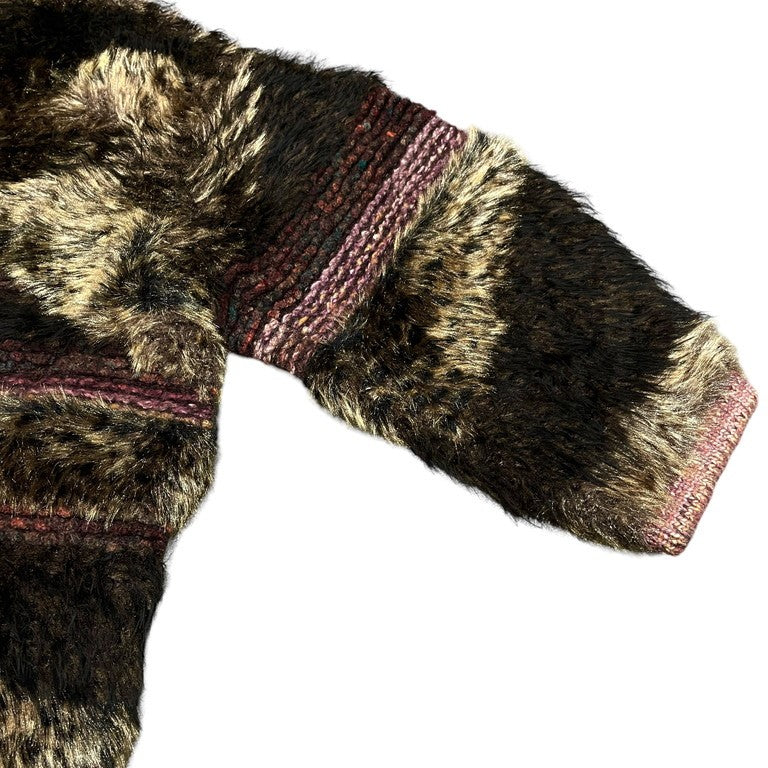 Mame Kurogouchi 22AW Mountainscape Knit Coat Size 1