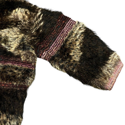 Mame Kurogouchi 22AW Mountainscape Knit Coat Size 1