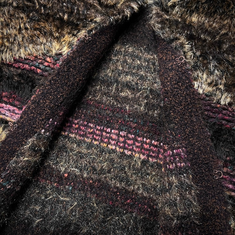 Mame Kurogouchi 22AW Mountainscape Knit Coat Size 1