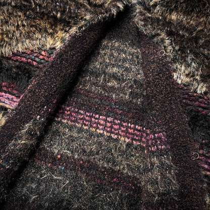 Mame Kurogouchi 22AW Mountainscape Knit Coat Size 1