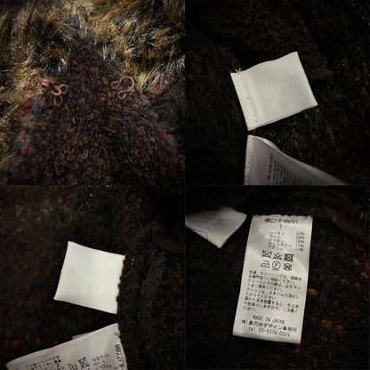 Mame Kurogouchi 22AW Mountainscape Knit Coat Size 1
