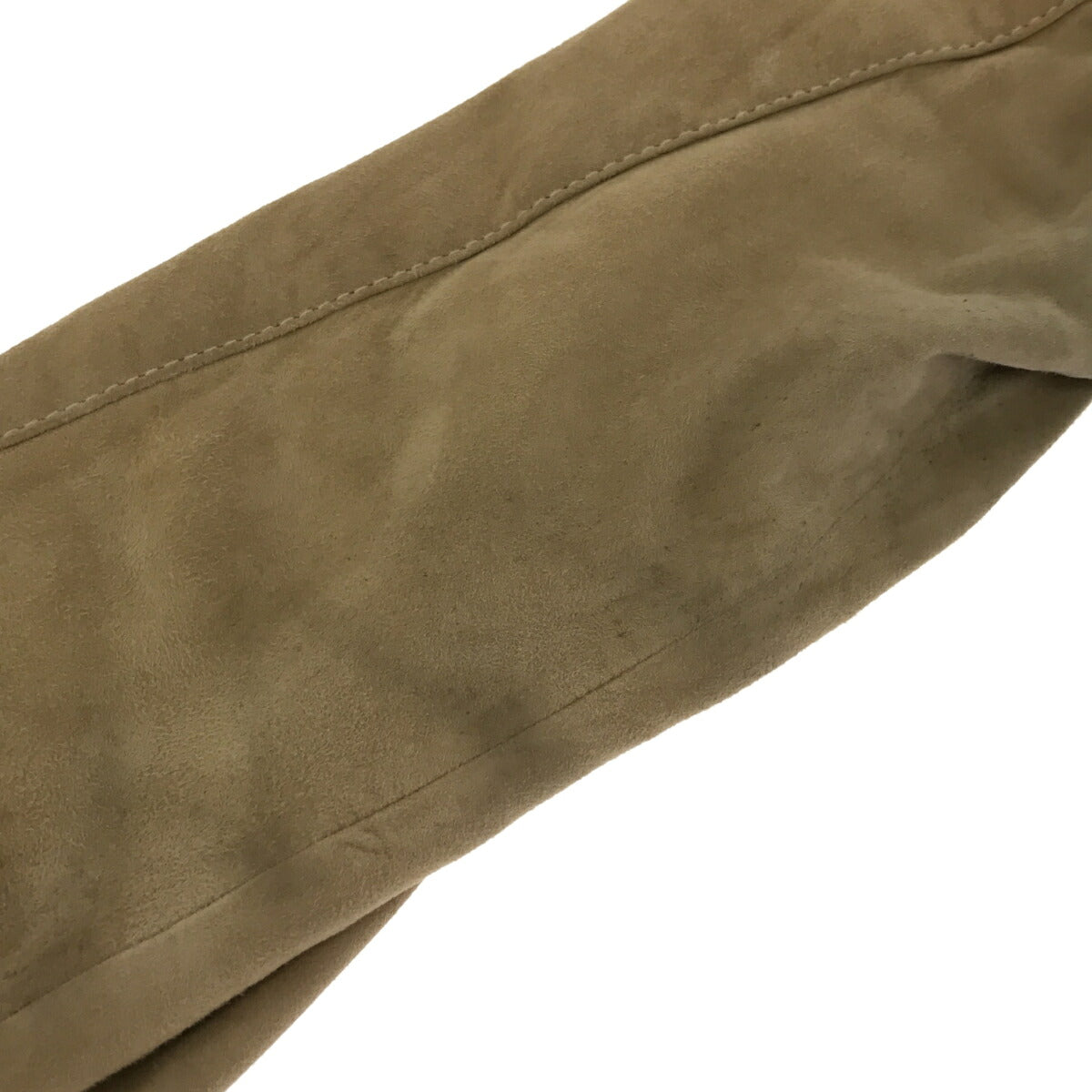DIESEL Black Gold Suede Sleeve Leather Riders Jacket Size S