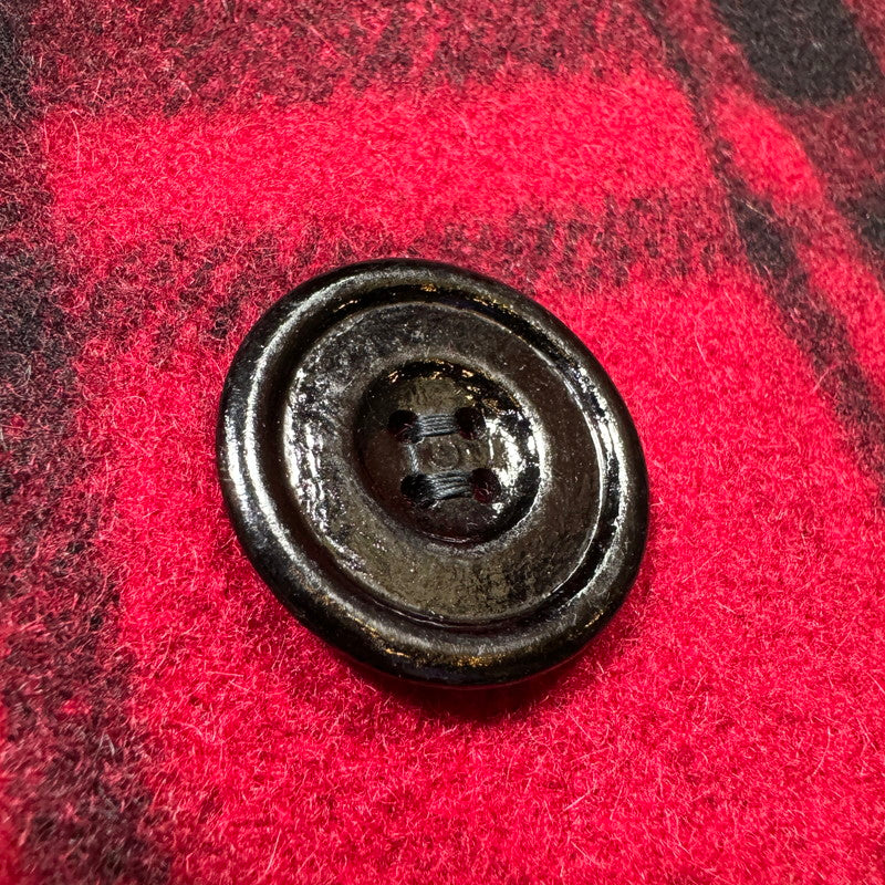 Unknown 30s Double Breasted Wool Peacoat Multi Coat Size L