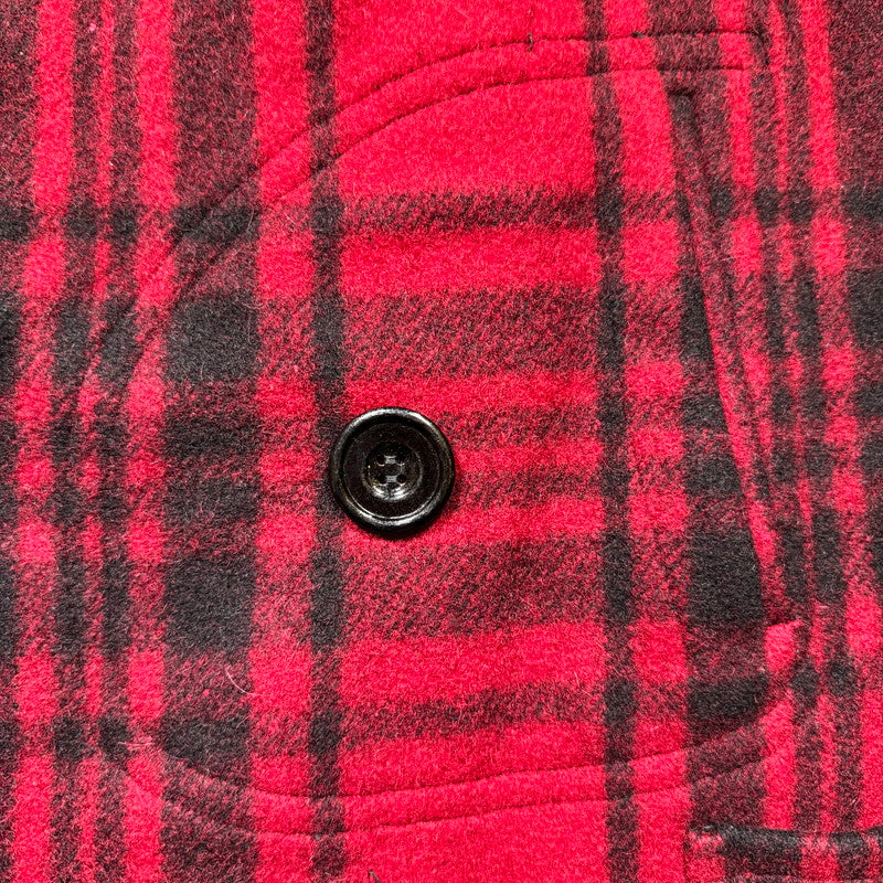 Unknown 30s Double Breasted Wool Peacoat Multi Coat Size L