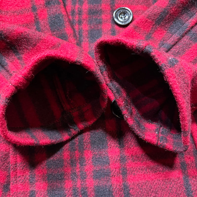 Unknown 30s Double Breasted Wool Peacoat Multi Coat Size L