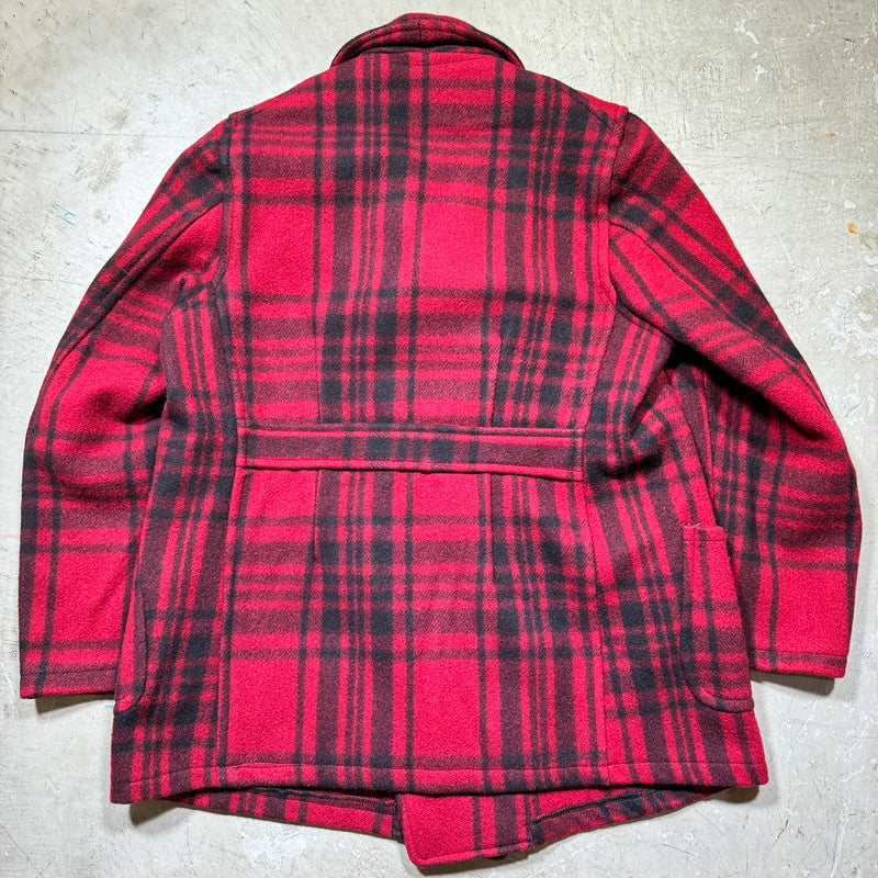 Unknown 30s Double Breasted Wool Peacoat Multi Coat Size L