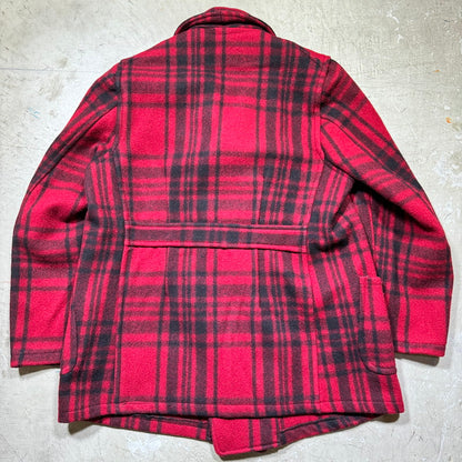 Unknown 30s Double Breasted Wool Peacoat Multi Coat Size L