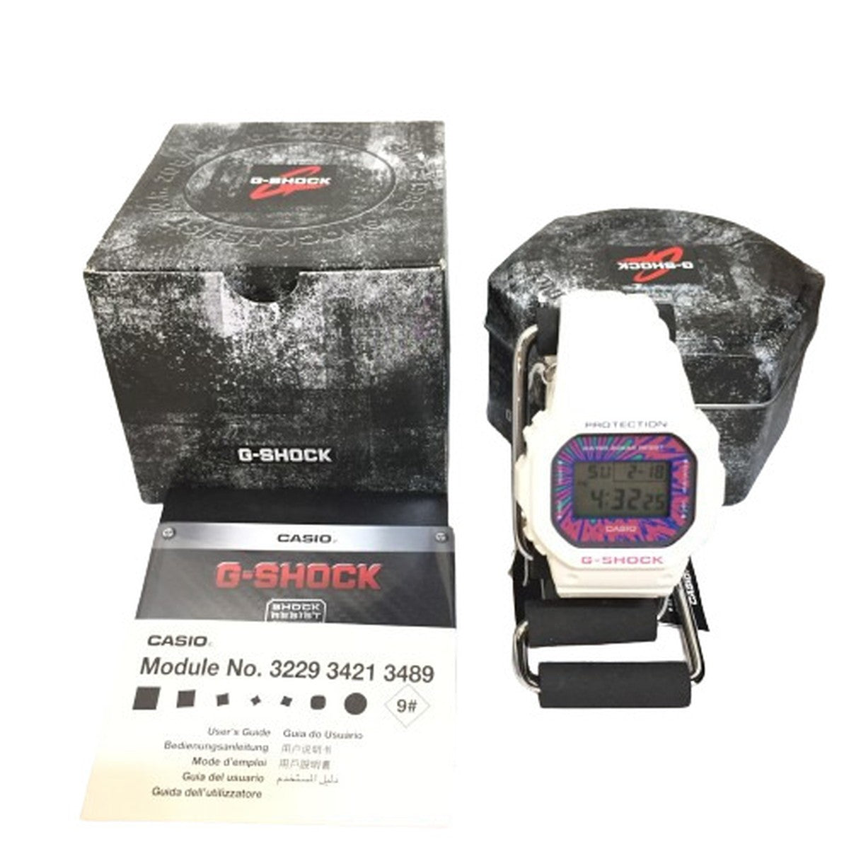 G-SHOCK DW-5600DN-7DR Digital White Watch Size ONE SIZE