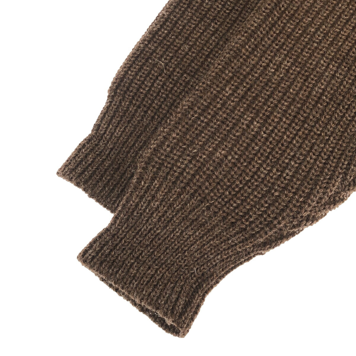 Vintage Brown Chunky Wool Turtleneck Sweater Size 4