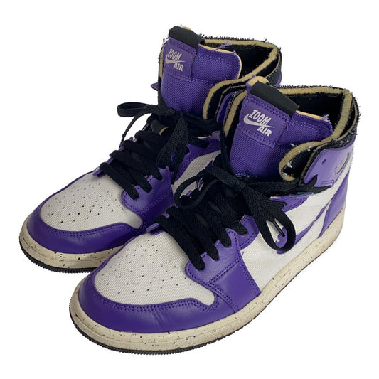 NIKE Air Jordan 1 Zoom Air CMFT Dark Iris Sneakers Size 27cm