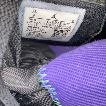 NIKE Air Jordan 1 Zoom Air CMFT Dark Iris Sneakers Size 27cm