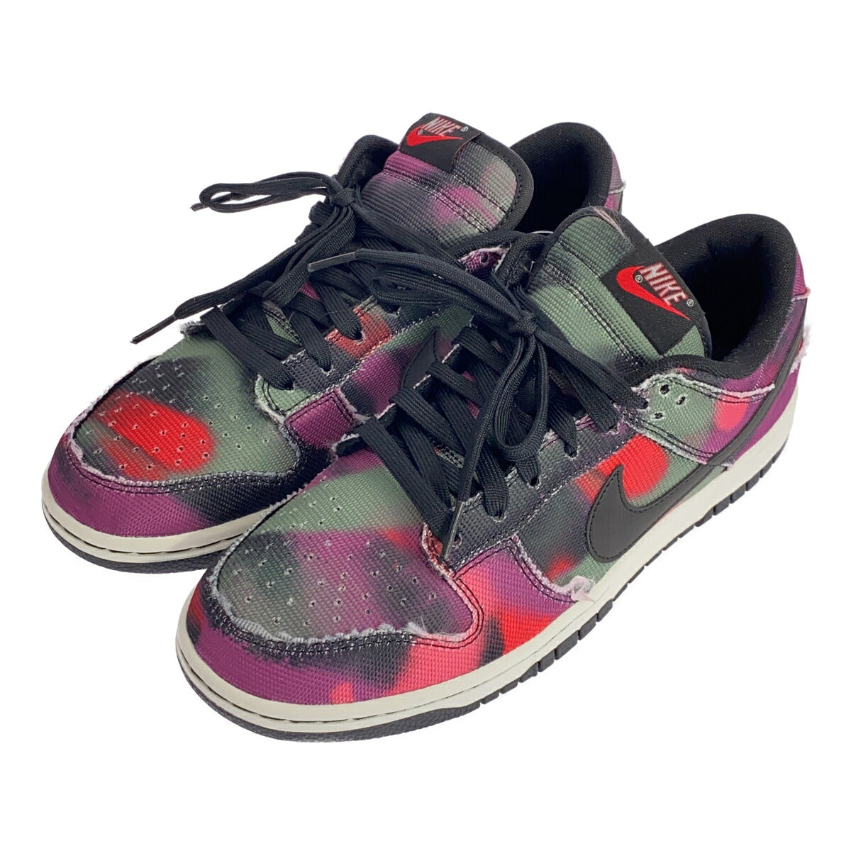 NIKE Dunk Low Retro PRM Graffiti Sneakers Size 26.5