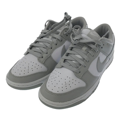 NIKE Dunk Low Retro Grey Fog Sneakers White Size 27cm