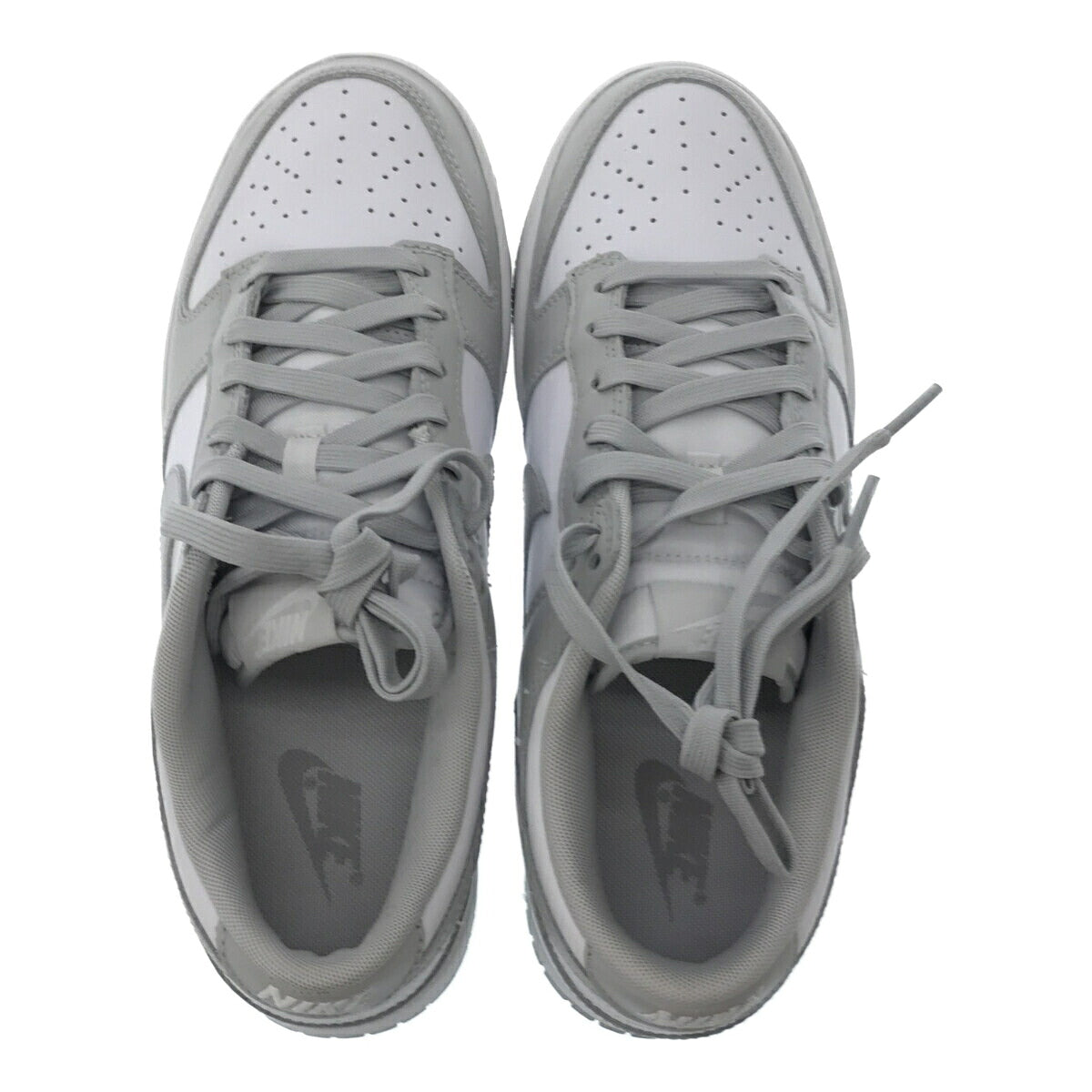 NIKE Dunk Low Retro Grey Fog Sneakers White Size 27cm