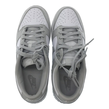 NIKE Dunk Low Retro Grey Fog Sneakers White Size 27cm