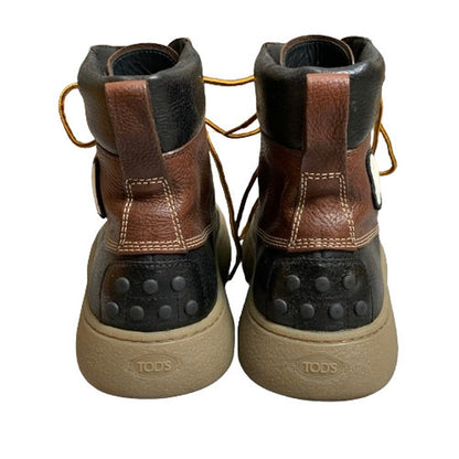 ITFQX TOD'S x MONCLER x Palm Angels Boots Brown Size 7
