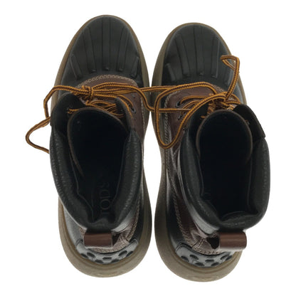 ITFQX TOD'S x MONCLER x Palm Angels Boots Brown Size 7