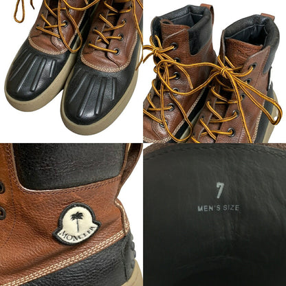 ITFQX TOD'S x MONCLER x Palm Angels Boots Brown Size 7