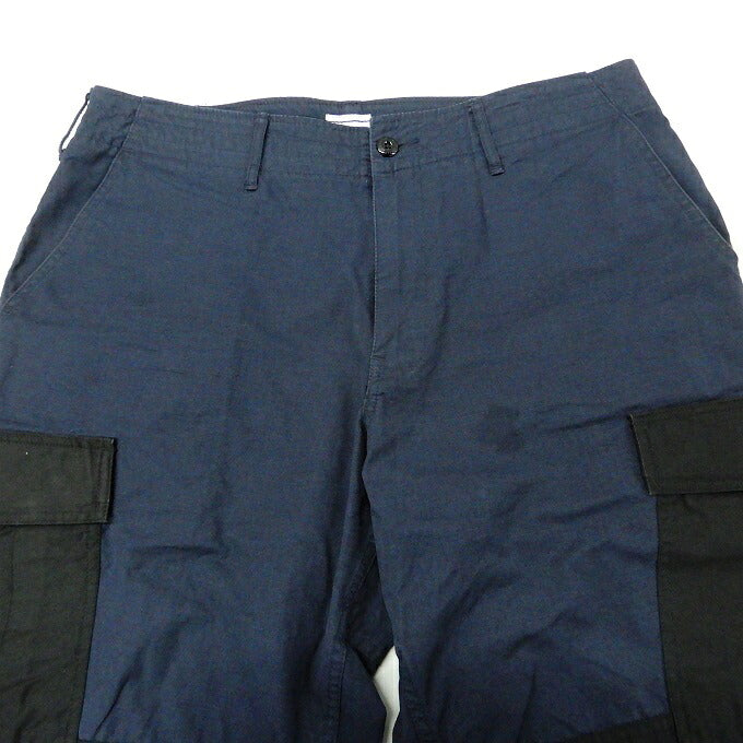 WTAPS 18SS JUNGLE CHOPPED Cargo Shorts Blue/Black Size 03