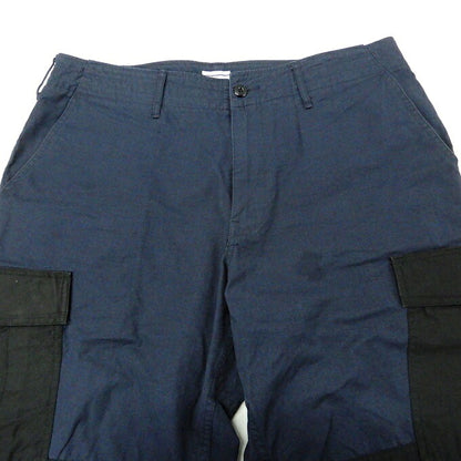WTAPS 18SS JUNGLE CHOPPED Cargo Shorts Blue/Black Size 03