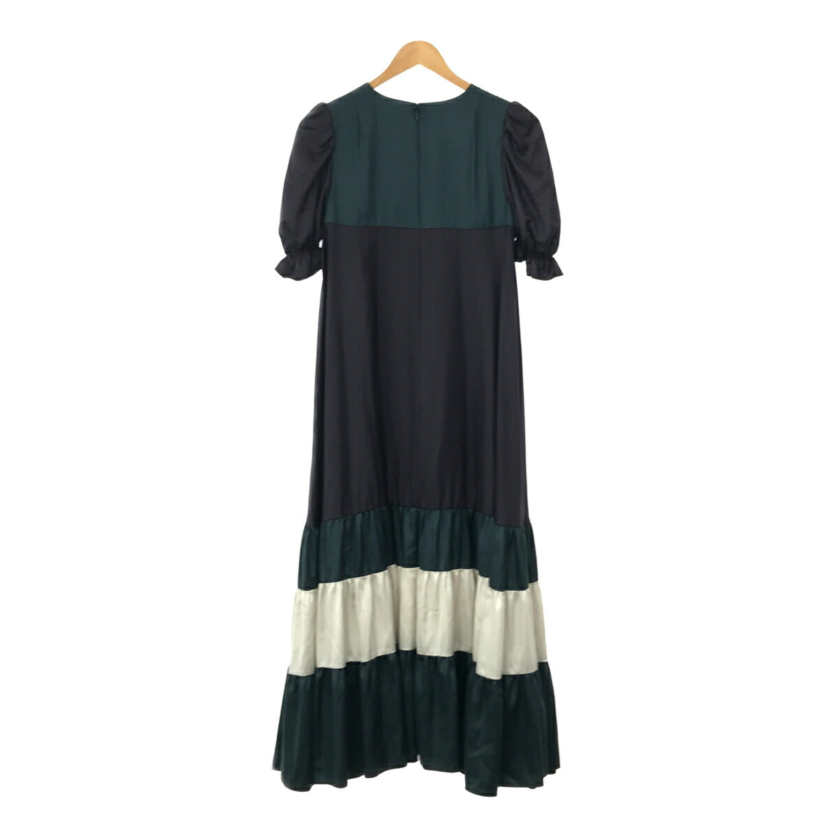 Rhodolirion Gathered Short Sleeve Dress Multi Size 0