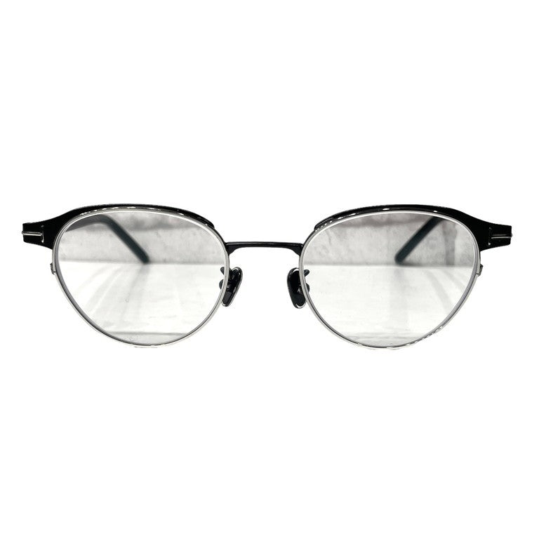 TOM FORD 22AW Black Browline Boston Shape Glasses Size 48