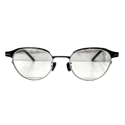 TOM FORD 22AW Black Browline Boston Shape Glasses Size 48