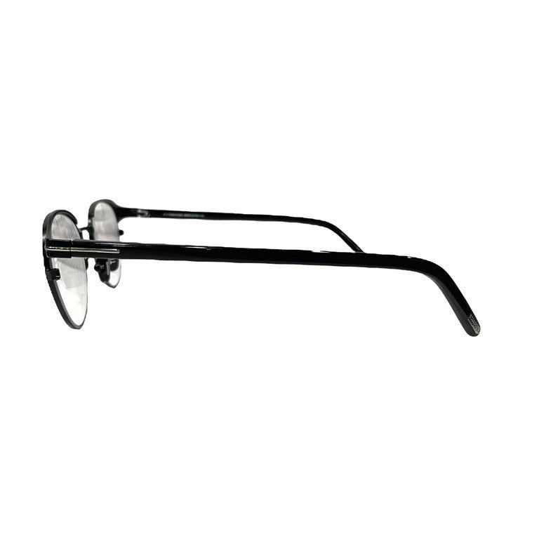 TOM FORD 22AW Black Browline Boston Shape Glasses Size 48