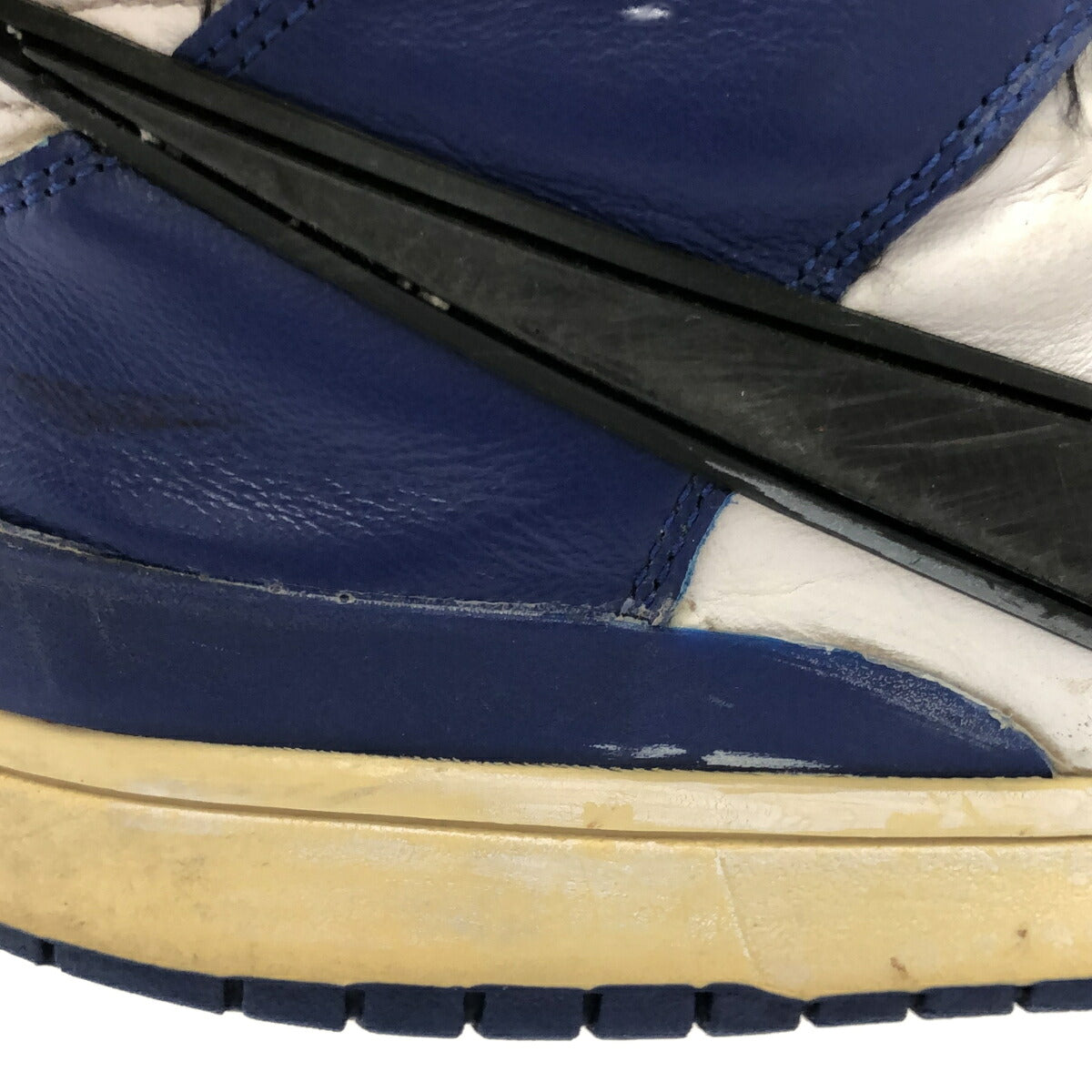 Nike Dunk High Deep Royal White Blue High-Top Size 11
