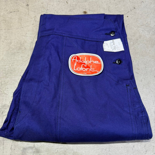 Adolphe Lafont 60s French Work Twill Overalls Size W40