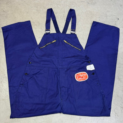 Adolphe Lafont 60s French Work Twill Overalls Size W40