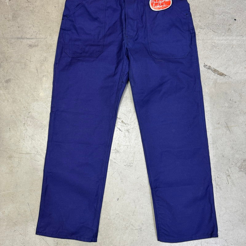 Adolphe Lafont 60s French Work Twill Overalls Size W40