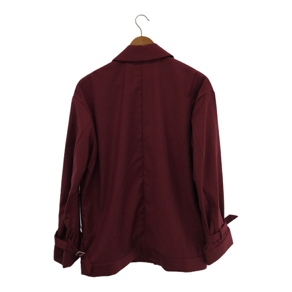 UNITED TOKYO Color Stitch Blouson Jacket Wine Red Size 2