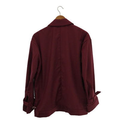 UNITED TOKYO Color Stitch Blouson Jacket Wine Red Size 2