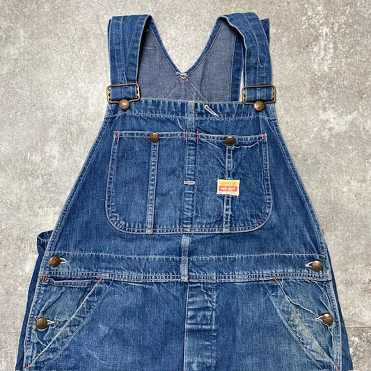 PAY DAY 50s Vintage PENNY'S Denim Overalls
