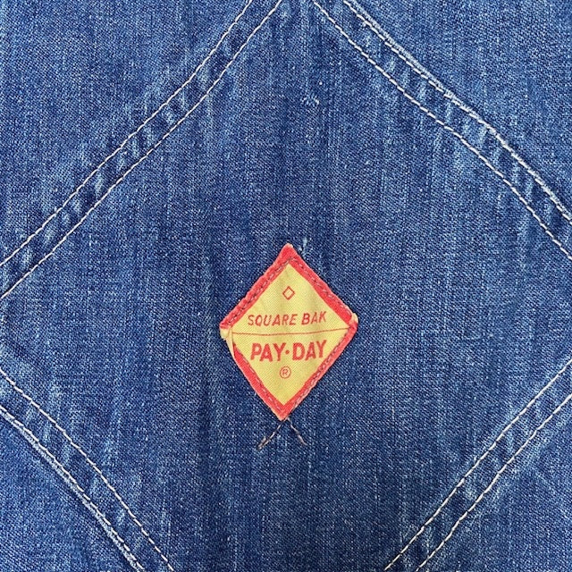 PAY DAY 50s Vintage PENNY'S Denim Overalls