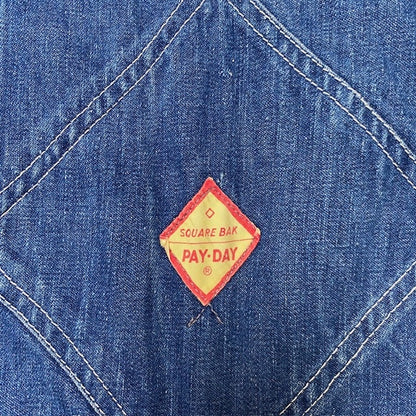 PAY DAY 50s Vintage PENNY'S Denim Overalls