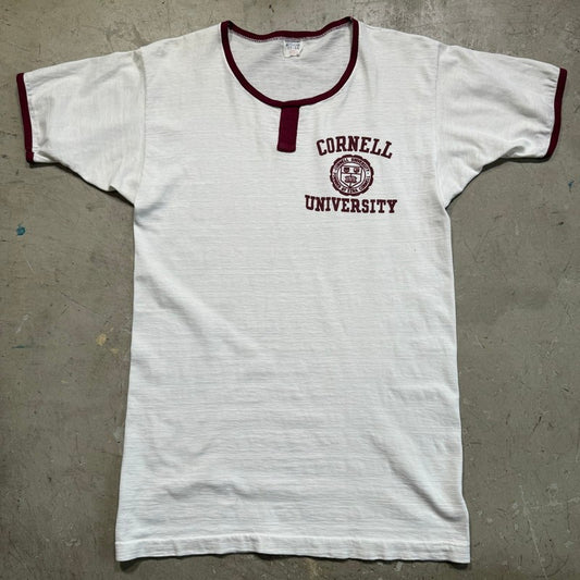 Champion 60's Chocochin Cornell Ringer T-Shirt USA Size M