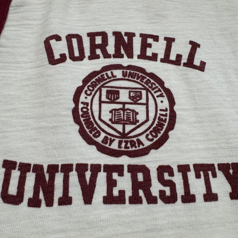 Champion 60's Chocochin Cornell Ringer T-Shirt USA Size M