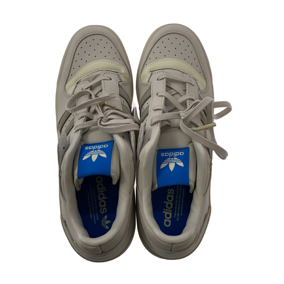adidas Originals FORUM LOW CL Sneakers White Grey Size 28.5