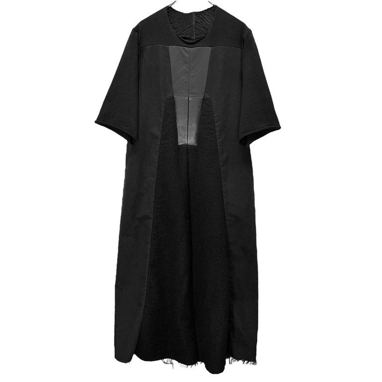 Rick Owens 23AW LUXOR Cotton Leather Patchwork Coat Size S