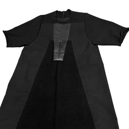 Rick Owens 23AW LUXOR Cotton Leather Patchwork Coat Size S