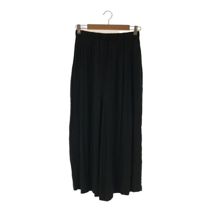 mizuiro ind High Waist Wide Easy Pants Rayon Black Size 2