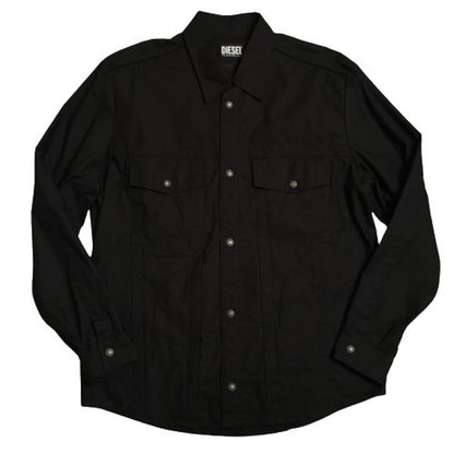 DIESEL 22SS S-DENNING Trucker Shirt Jacket Black Size M