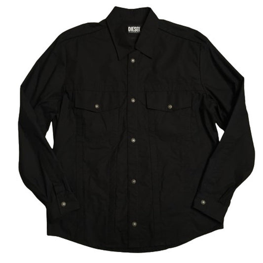 DIESEL 22SS S-DENNING Trucker Shirt Jacket Black Size M