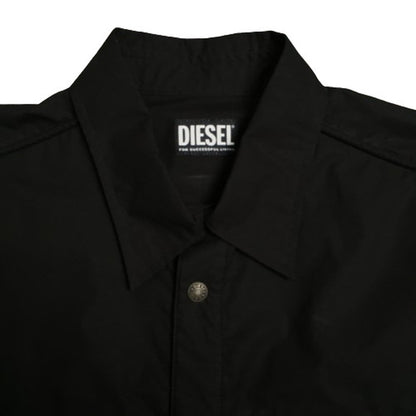 DIESEL 22SS S-DENNING Trucker Shirt Jacket Black Size M