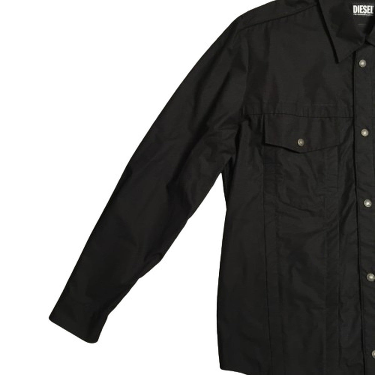 DIESEL 22SS S-DENNING Trucker Shirt Jacket Black Size M