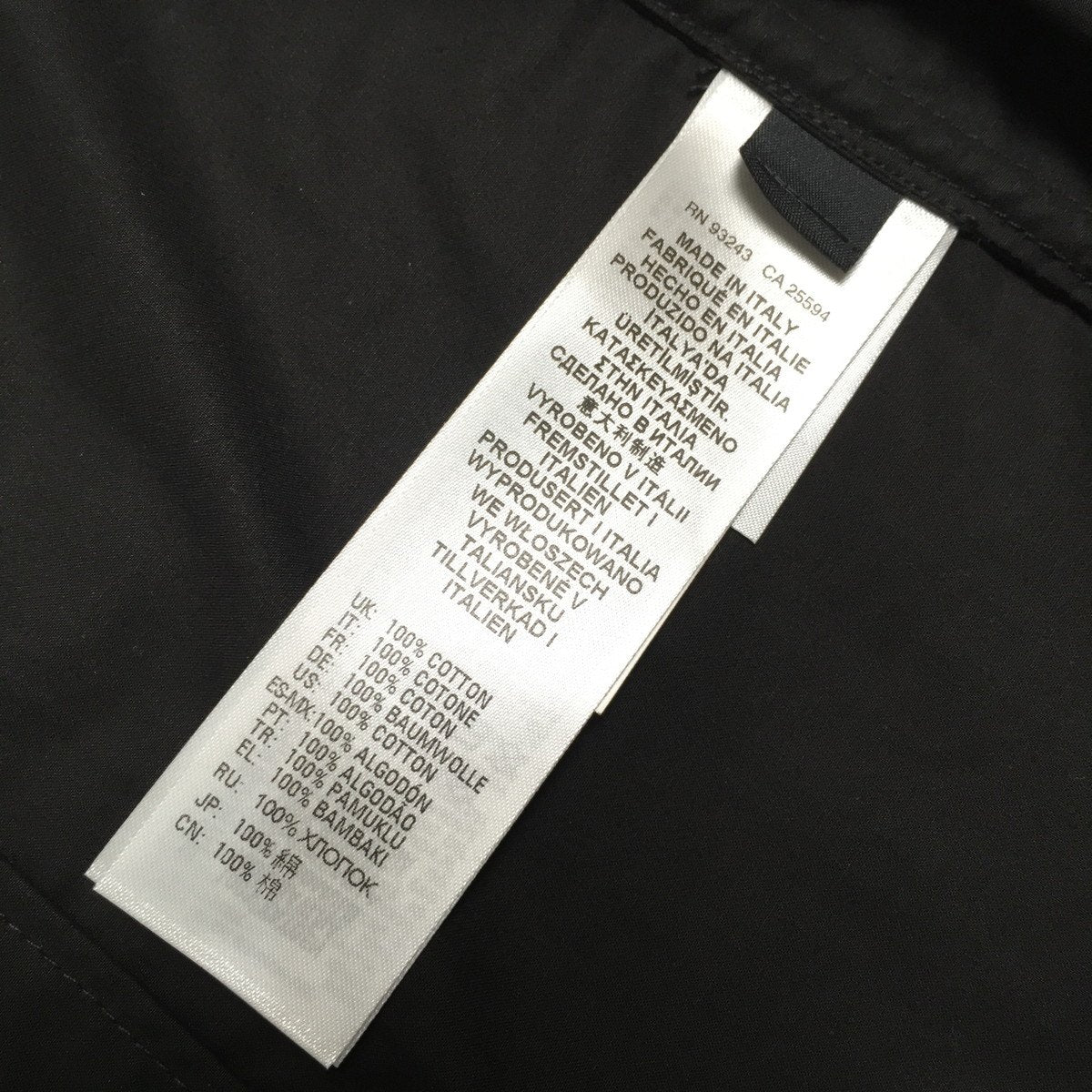 DIESEL 22SS S-DENNING Trucker Shirt Jacket Black Size M