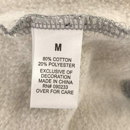 FEAR OF GOD ESSENTIALS Gray Back Print Hoodie Size M